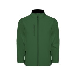 Куртка софтшелл "Nebraska" мужская, бутылочный зеленый