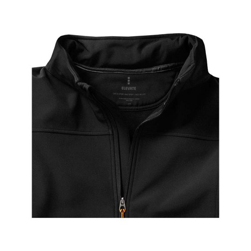 Куртка софтшел "Langley" мужская, черный