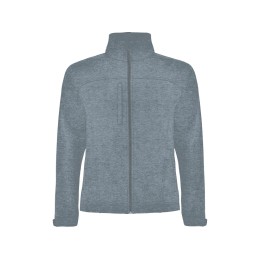 Куртка софтшелл "Rudolph" мужская, меланжевый нэйви