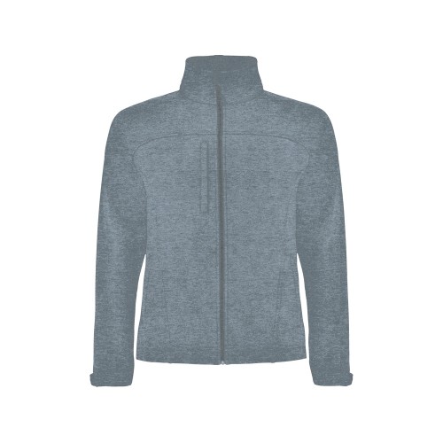 Куртка софтшелл "Rudolph" мужская, меланжевый нэйви