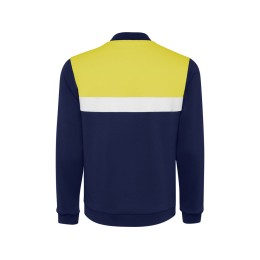 Спортивная куртка «Leros» унисекс, желтый/синий нэйви