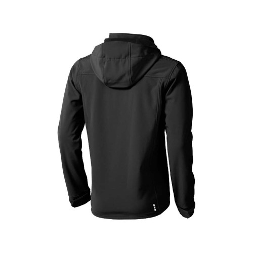 Куртка софтшел "Langley" мужская, антрацит