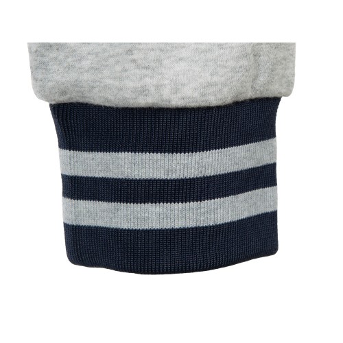 Бомбер «Oxford», темно-синий/серый меланж, унисекс