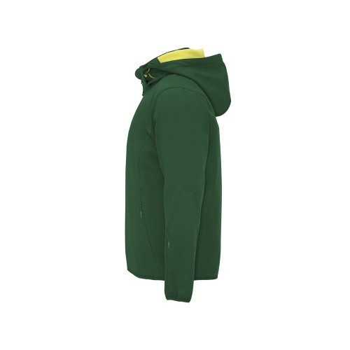 Куртка софтшелл "Siberia" мужская, бутылочный зеленый