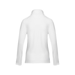 Женская флисовая куртка Amber на молнии из переработанных материалов по стандарту GRS, белый