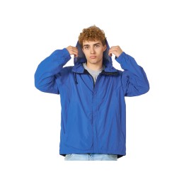 Куртка мужская с капюшоном "Wind", кл. синий