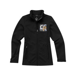 Куртка софтшел "Maxson" женская, черный
