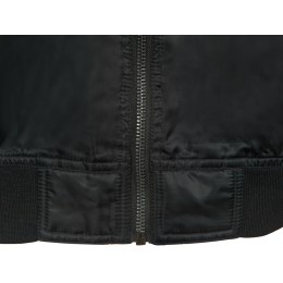 Куртка бомбер «Antwerpen» унисекс, черный