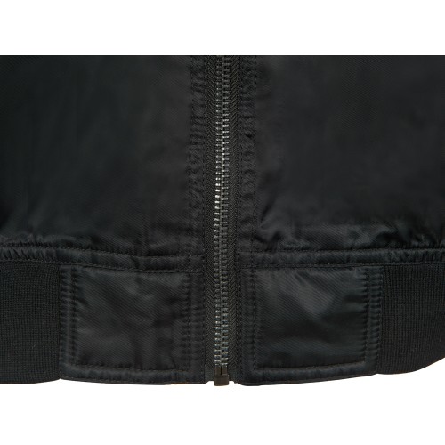 Куртка бомбер «Antwerpen» унисекс, черный