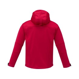 Match Мужская куртка софтшел, красный