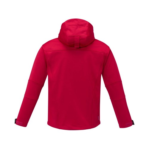 Match Мужская куртка софтшел, красный