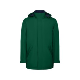 Парка утепленная «America» мужская, бутылочный зеленый