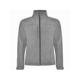 Куртка софтшелл "Rudolph" мужская, черный меланж