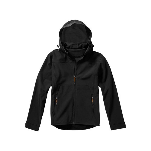 Куртка софтшел "Langley" мужская, черный