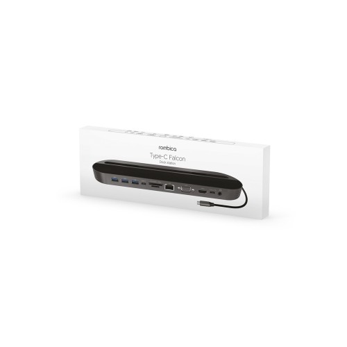 Хаб USB Rombica Type-C Falcon Black (Р)