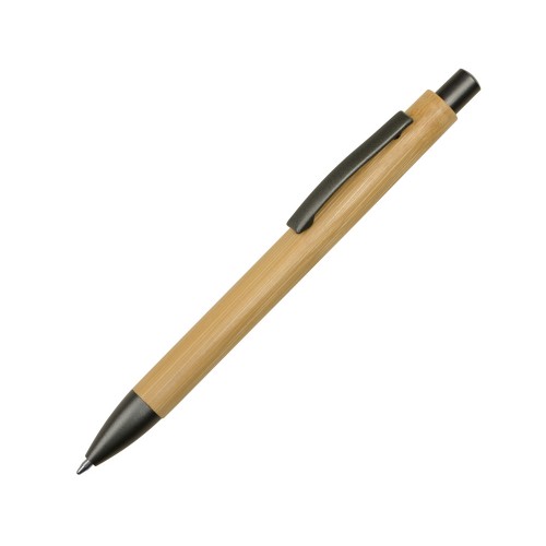 Ручка бамбуковая шариковая "Tender Bamboo", темно-серый