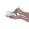 Кофейная пара классической формы Ristretto, 90мл, белый