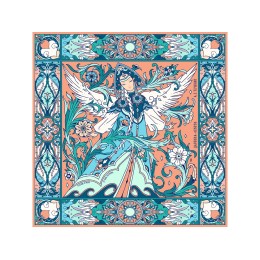 Платок "Царевна Лебедь"