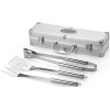 Набор для барбекю в кейсе: лопатка, щипцы, вилка