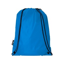 Рюкзак со шнурком Oriole из переработанного ПЭТ, process blue