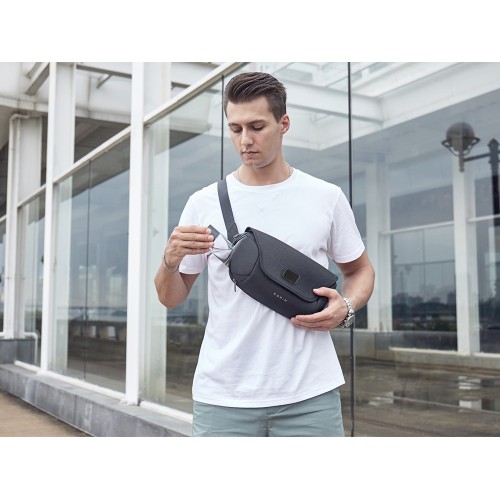 Антикражная сумка на пояс Clickpack, черный