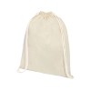 Рюкзак со шнурком Tenes из хлопка плотностью 140 г/м2, natural