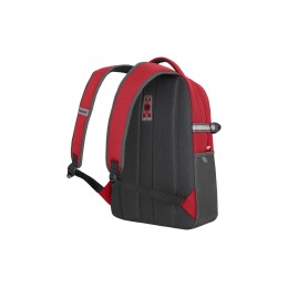 Рюкзак WENGER NEXT Ryde 16", красный/антрацит, переработанный ПЭТ/Полиэстер, 32х21х47 см, 26 л.