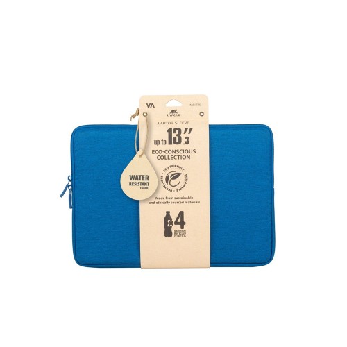 RIVACASE 7703 azure blue ECO чехол для ноутбука 13.3-14" / 12