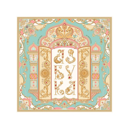 Платок "Русская Азбука"