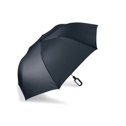 Зонт-полуавтомат складной Mini Hook, черный