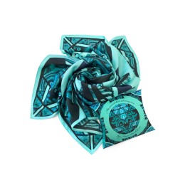 Платок «Малахитовая шкатулка»