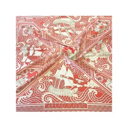 Платок "Русская резьба по кости"