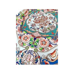 Платок «Шедевры русских эмальеров»