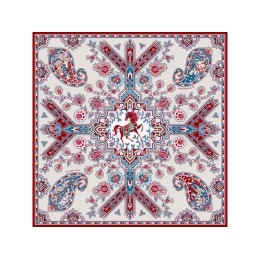 Платок "Кавказский скакун"