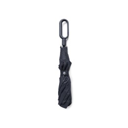 Зонт-полуавтомат складной Mini Hook, черный