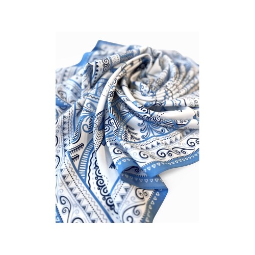 Платок "Белое море. Мезень"