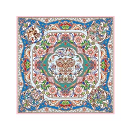 Платок «Шедевры русских эмальеров»