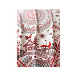 Платок "Мезенская роспись"