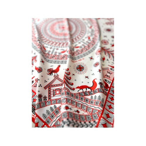 Платок "Мезенская роспись"