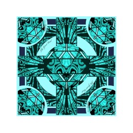 Платок «Малахитовая шкатулка»