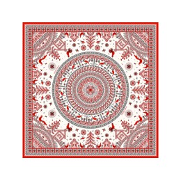 Платок "Мезенская роспись"