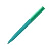Шариковая ручка "RECYCLED PET PEN PRO K transparent GUM" soft-touch, бирюзовый