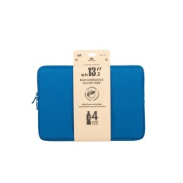 RIVACASE 7703 azure blue ECO чехол для ноутбука 13.3-14" / 12