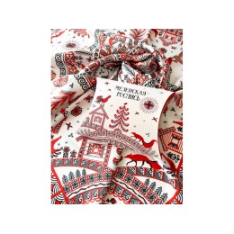 Платок "Мезенская роспись"