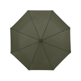 Зонт Ида трехсекционный 21,5", зеленый лесной
