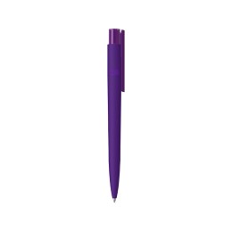 Шариковая ручка "RECYCLED PET PEN PRO K transparent GUM" soft-touch, фиолетовый