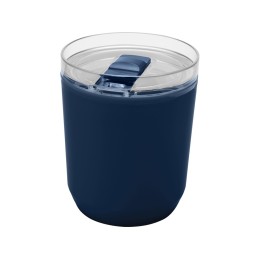 Hudson кружка из переработанного пластика с двойными стенками объемом 180 мл, темно-синий