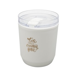 Hudson кружка из переработанного пластика с двойными стенками объемом 180 мл, белый