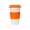 Фарфоровая кружка с двойными стенками "Toronto", 300мл, оранжевый