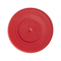 Термостакан Elwood из переработанной нержавеющей стали, 410 мл - Серебристый/Красный